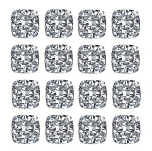 Square Cushion Cut Diamond Layouts - Ava Diamonds