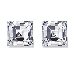 Carre Cut Diamond Side Stones - Ava Diamonds
